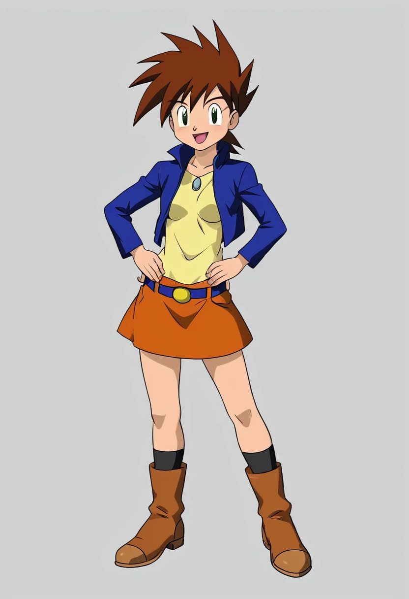 gary oak wearing sinnohoutfit