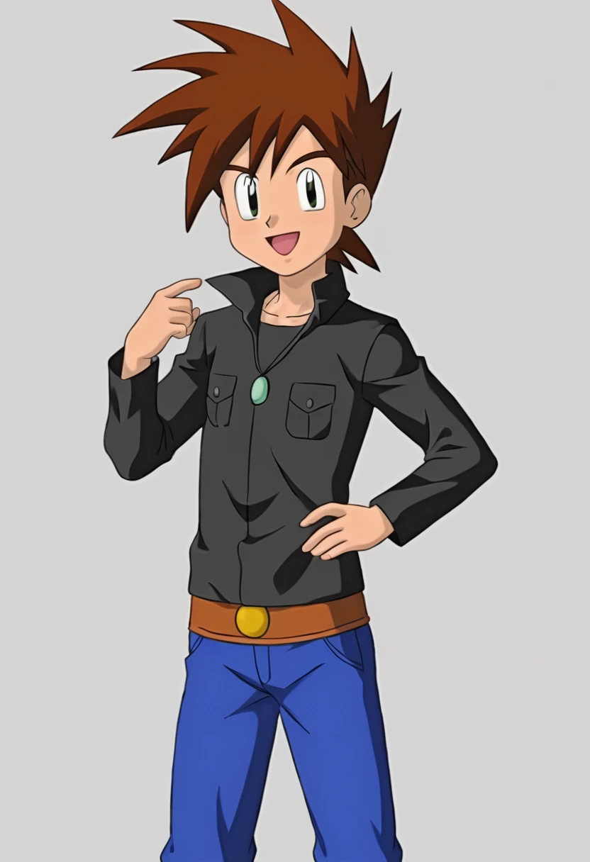 gary oak wearing sinnohoutfit