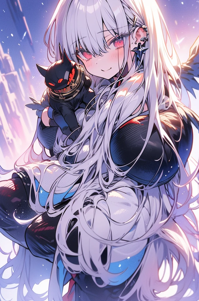 (late afternoon):0.9, (dense atmosphere):0.8, (cold):0.7, (castle):1.2, (medieval):1.1, (hurricane):1.4, (Lightning):1.3, (rain):1.2, (이슬rain):1.2, (detailed 8k):1.5, castle검을 든 여castle, white cloak, long white hair, full body silver armor, tired, masterpiece