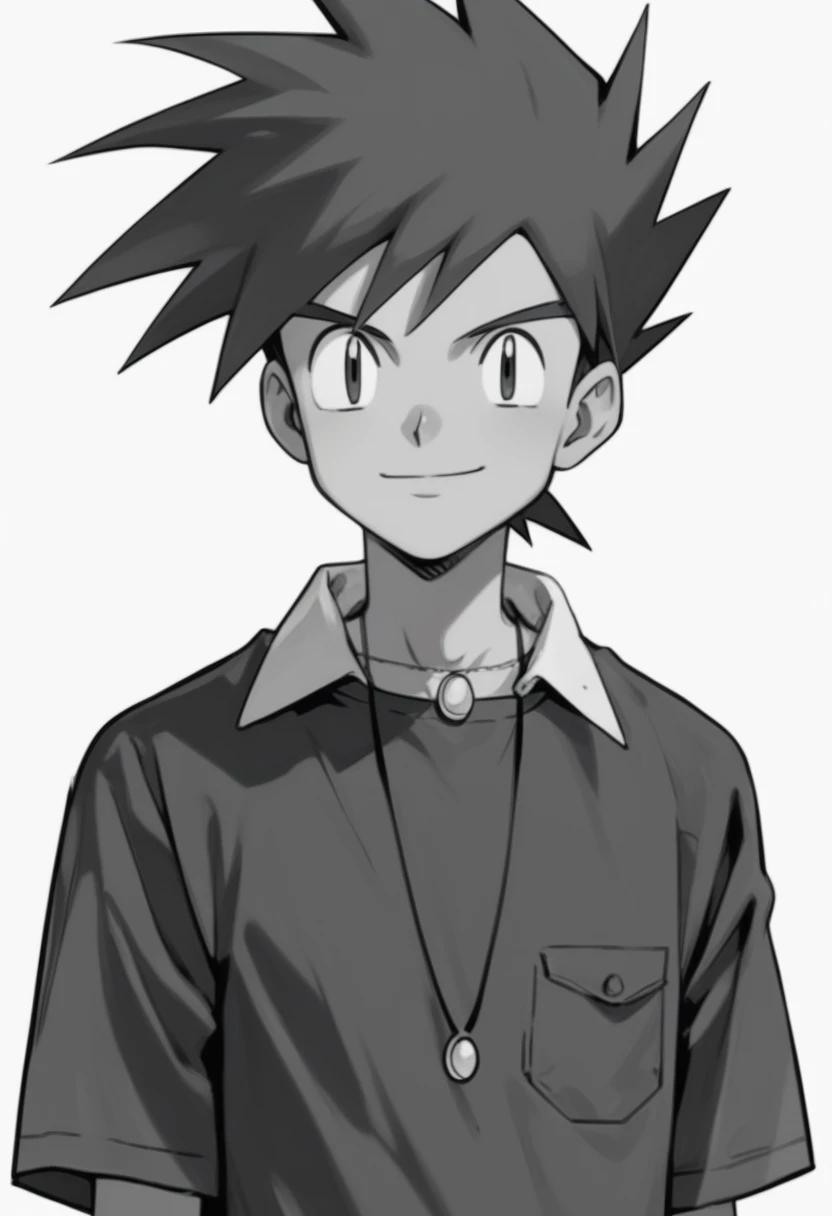 gary oak wearing kantooutfit