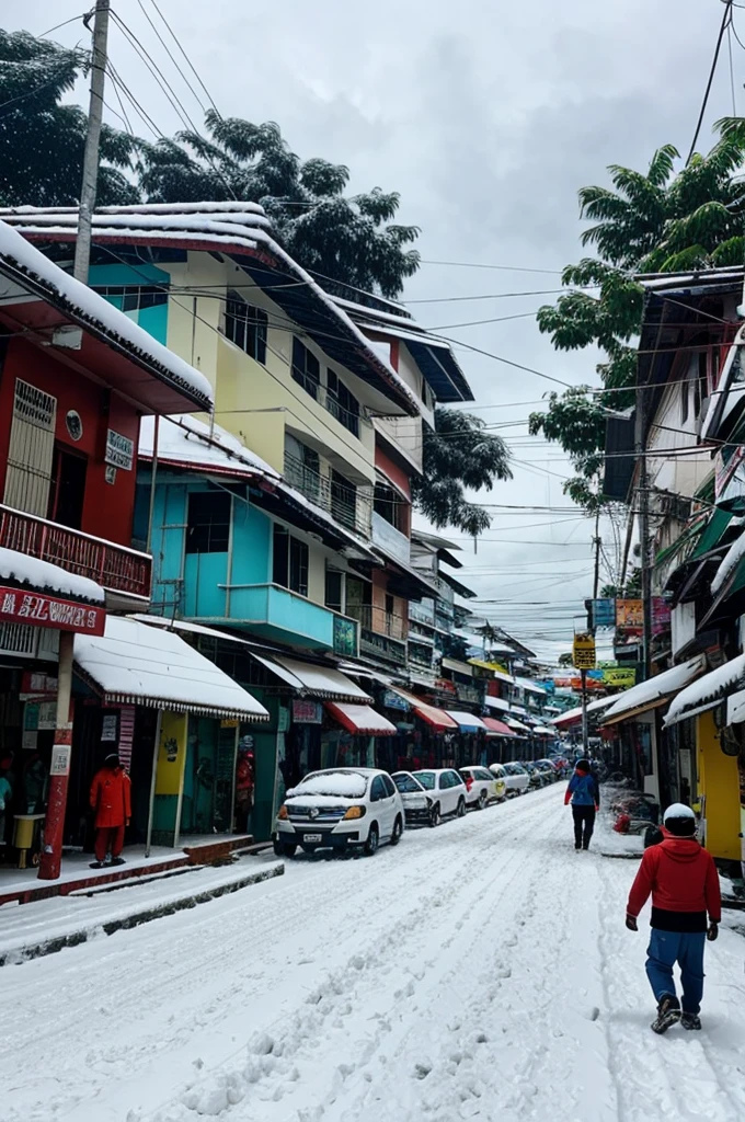 Davao city snow