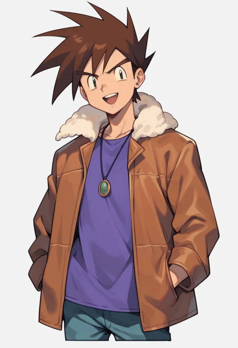gary oak wearing kantooutfit