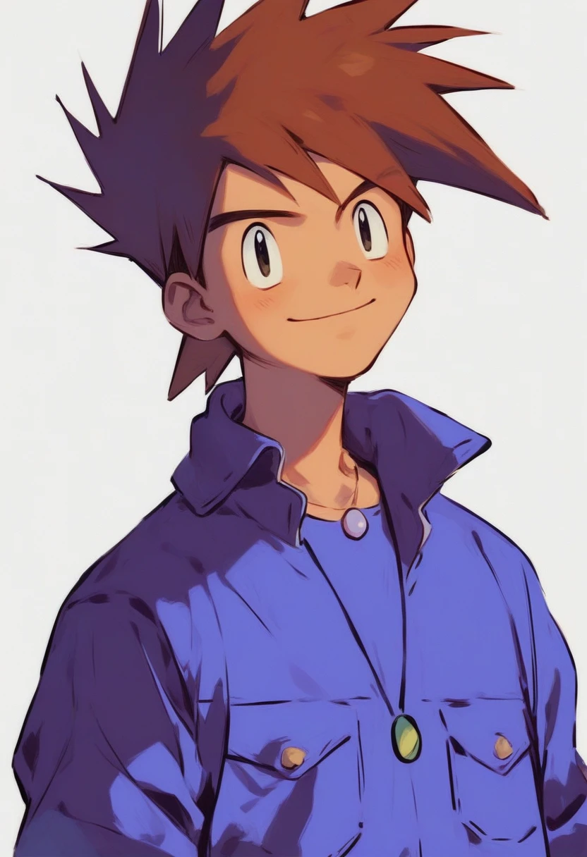 gary oak wearing kantooutfit