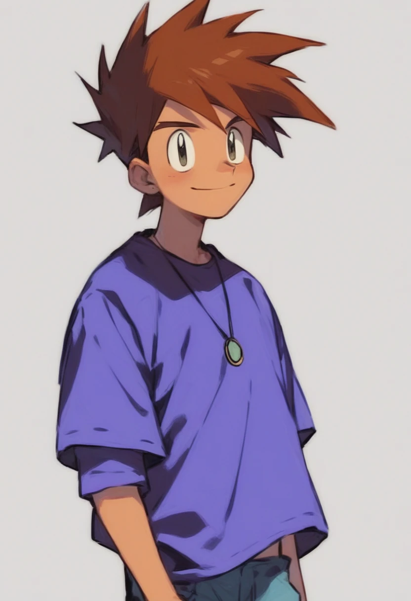 gary oak wearing kantooutfit