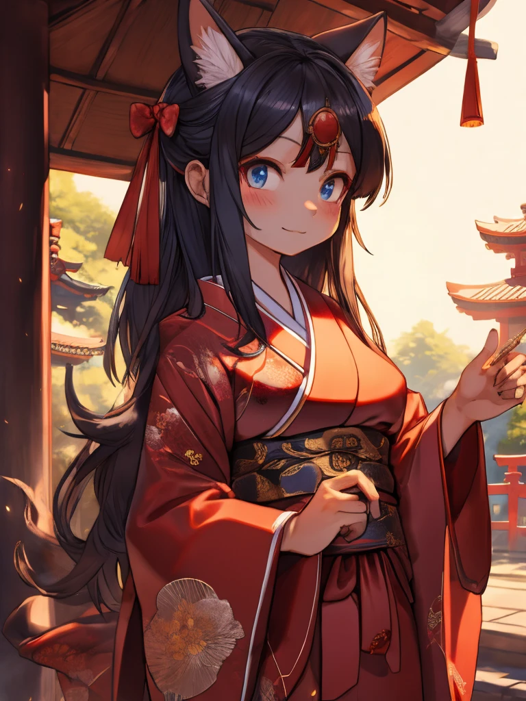 Horny girl japanese shrine costume add_detail
