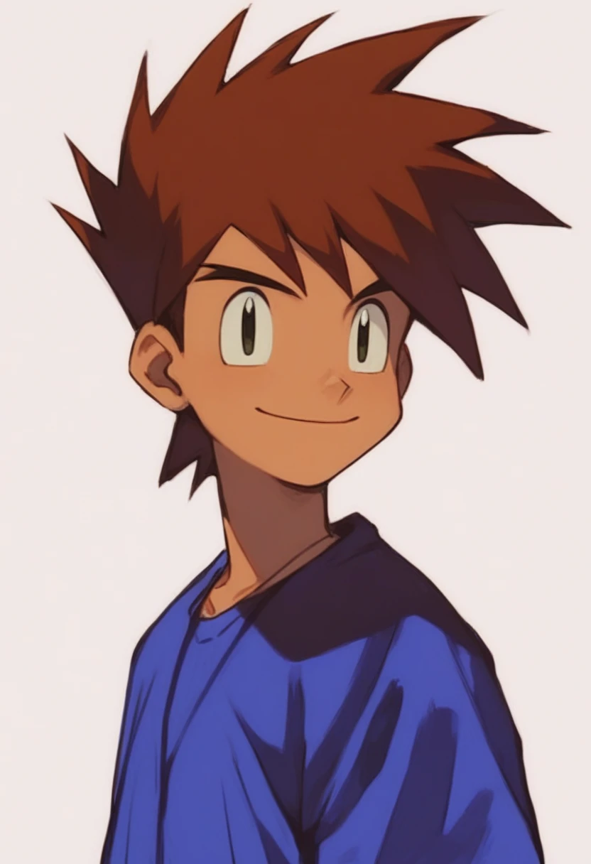 gary oak wearing kantooutfit