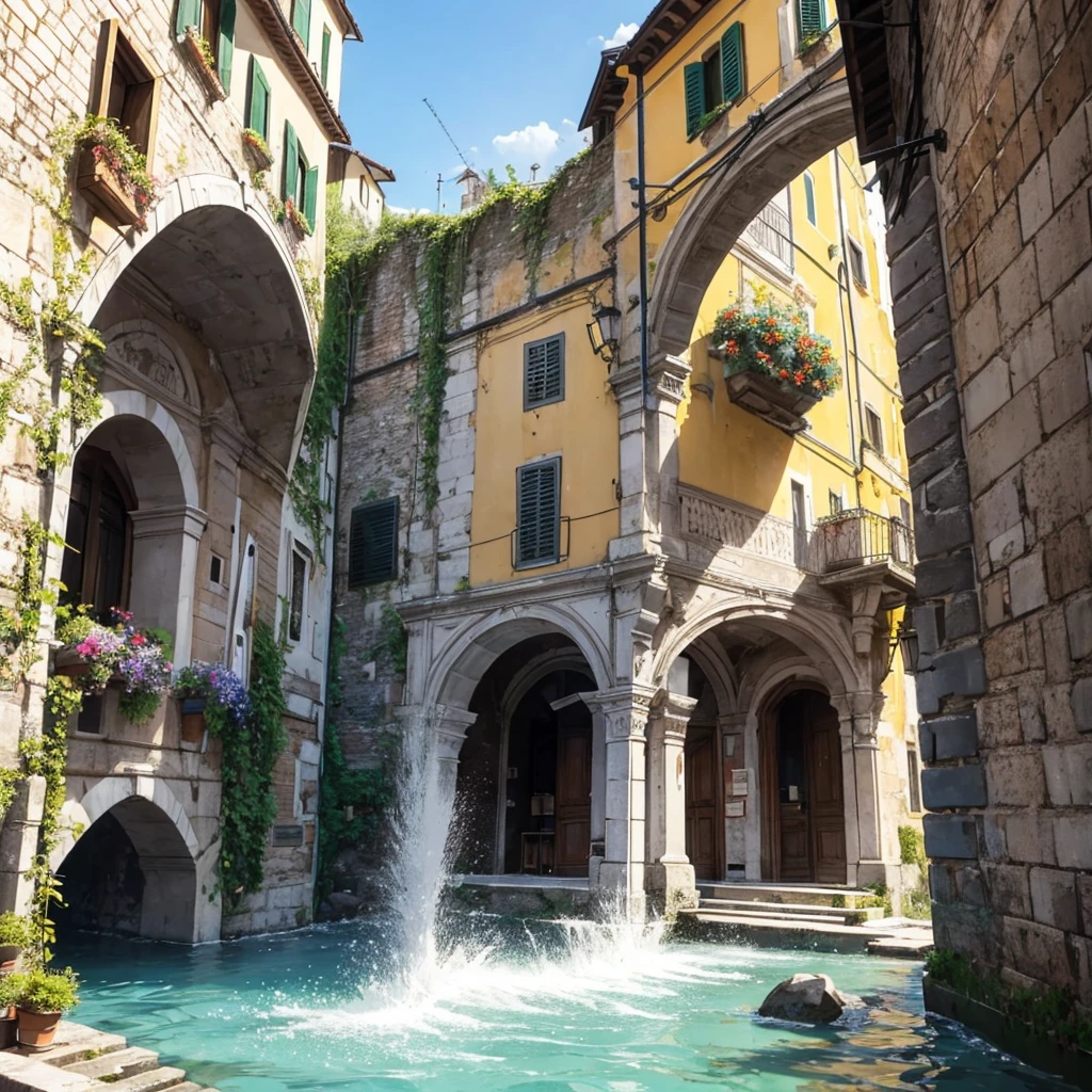 Rapid fall in Italy