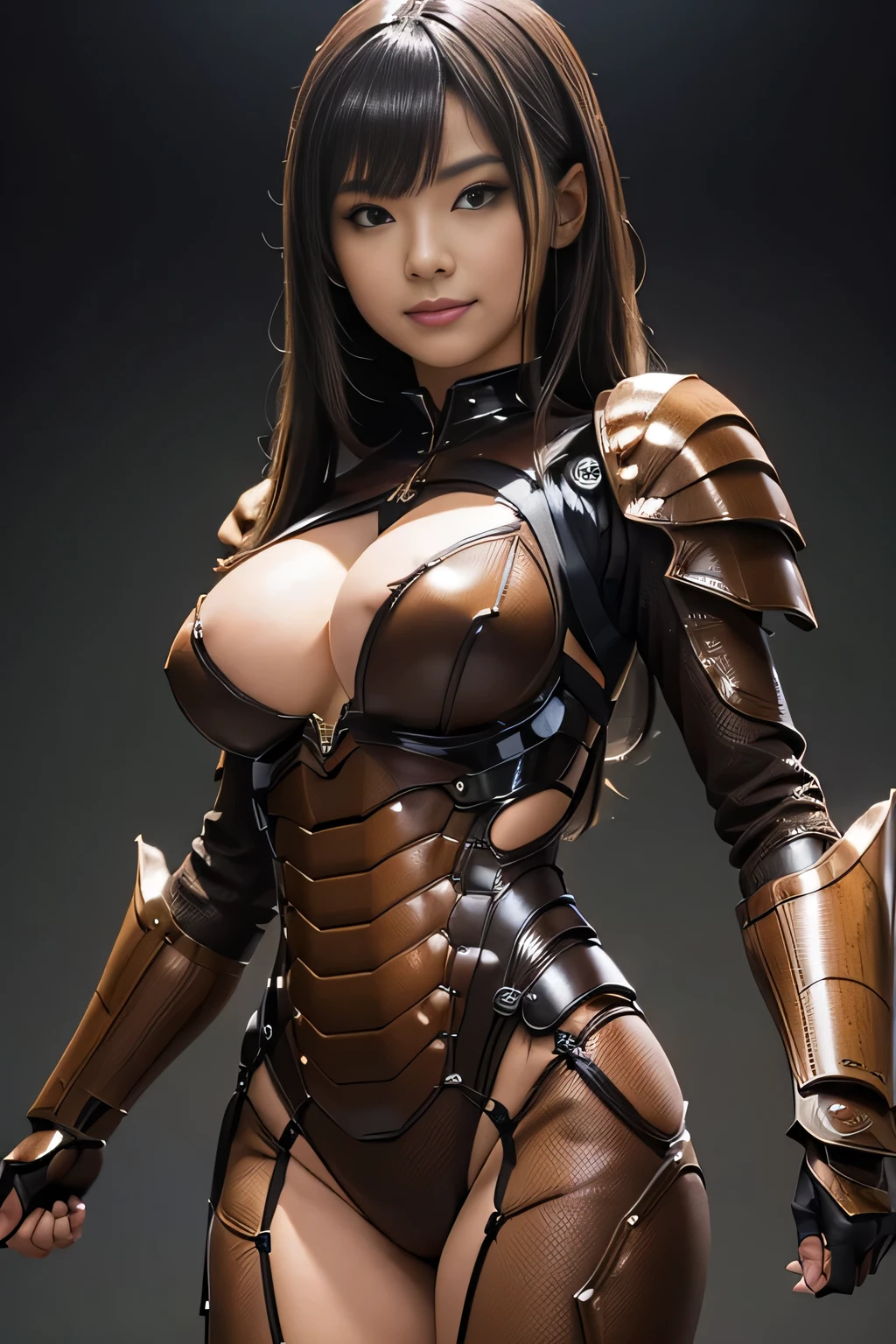 (high resolution,masterpiece,best quality,extremely detailed CG, anime, official art:1.4), realistic, photo, amazing fine details, all intricate, gloss and shiny,awesome many layers, 8k wall paper, 3d, sketch, kawaii, illustration,( solo:1.4), perfect female proportion,villainess, (fusion of dark brown cockroach and lady:1.4), (brown cockroach form lady:1.2), (brown cockroach lady:1.2), (fusion:1.2), (solo:1.4), (evil smile:1.2), muscular, abs, (cockroach brown exoskeleton bio insect suit:1.4), (cockroach brown exoskeleton bio insect armor:1.2), (brown transparency cockroach wing:1.4), (brown cockroach antennae:1.3),