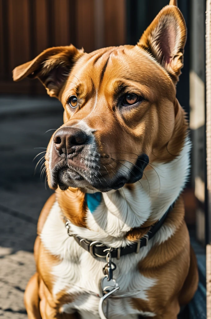 a dog