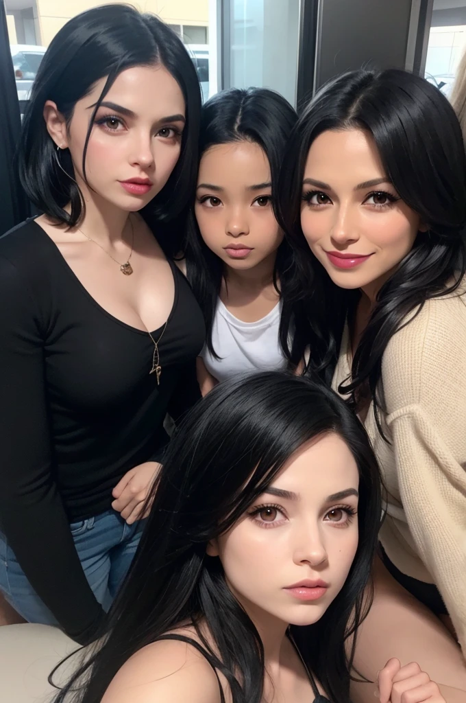 lana parrilla kidnaps a girl with black hair, light skin