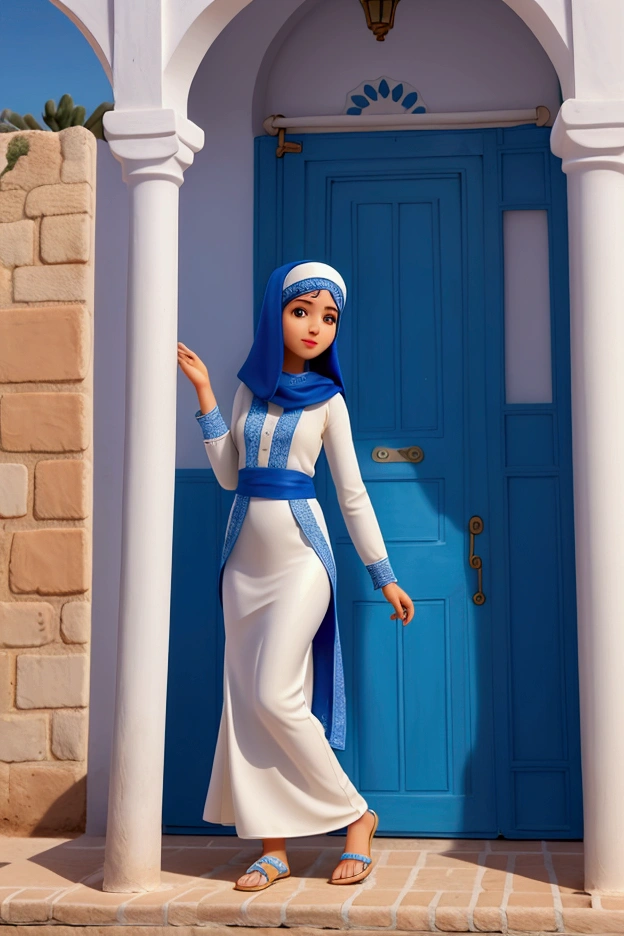 traditionnel tunisien sidi bou said