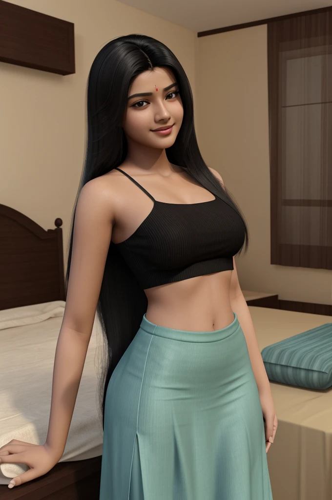 beautiful cute young attractive indian teenage girl, light smile, Til years 18 old, cute, wearing salwar kurta Instagram model, long black hair, colorful hair, dacing in home, bedroom undian,Indian naame Riya Sen
Negative Prompt
3d, render, ogi, doll, painting, fake, cartoon, 3dmodeling: 1.4), (worst quality low quality:1.4), monochrome, , deformed, malformed,