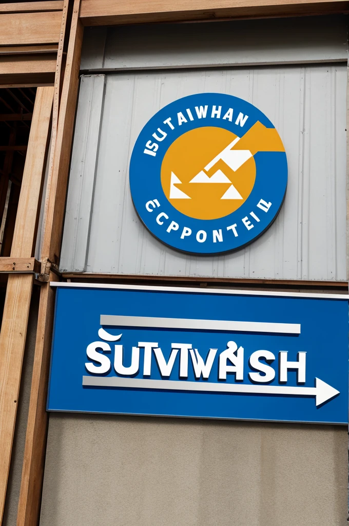 Logo for my construction shop name suryawanshi