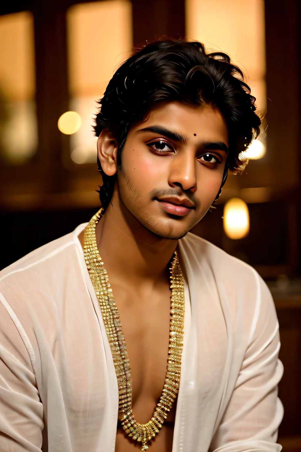 Indian beautiful boy Indian music singer