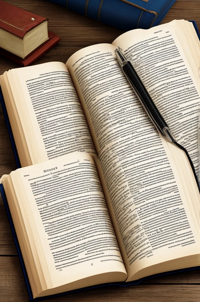 Bible with highlighted passages