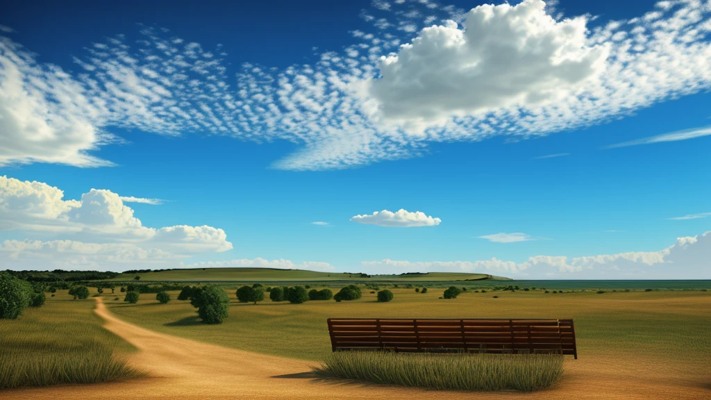 make just a photorealistc sky