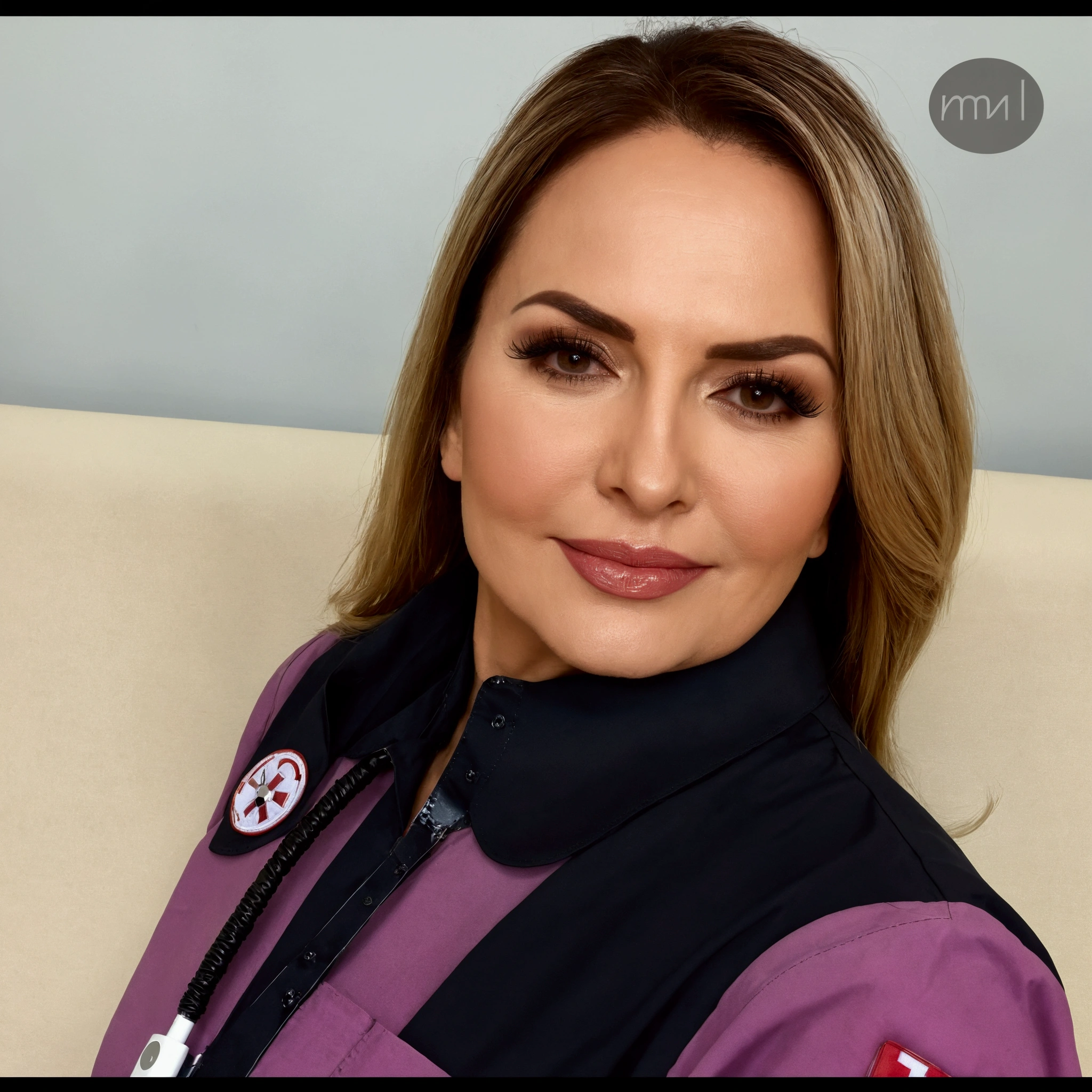 Sexy milf , she has big  , she wear nurse suit
