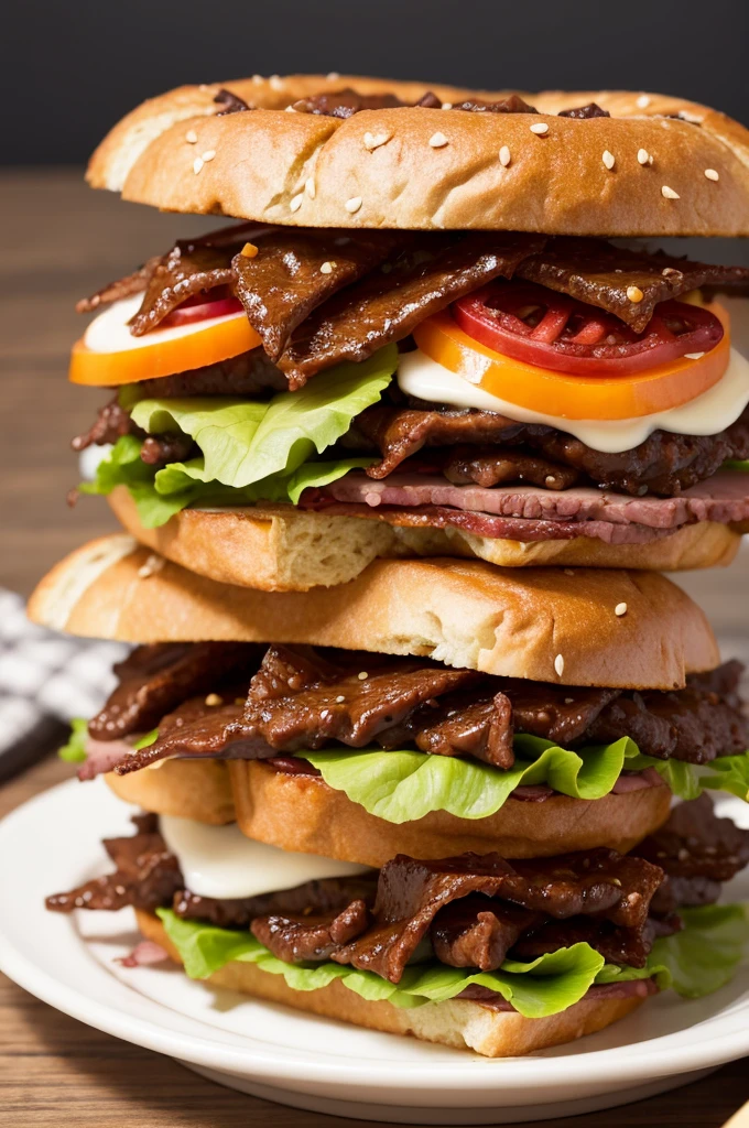 beef jerky sandwich