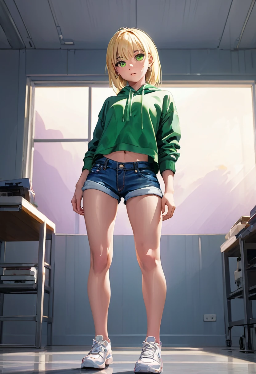 Femboy, Anus glued ,swollen anus, swollen anus,Showing the anus, different angles,full body, Avar ethnic group, blond hair, green eyes, Short Jeans, wearing a Mini Jeans Panties Short Ripped,, Cinematic, Photoshoot, Shot on 25mm lens, Depth of Field, Tilt Blur, Shutter Spee details, super detailed, ambient –uplight –v 4 –q 2