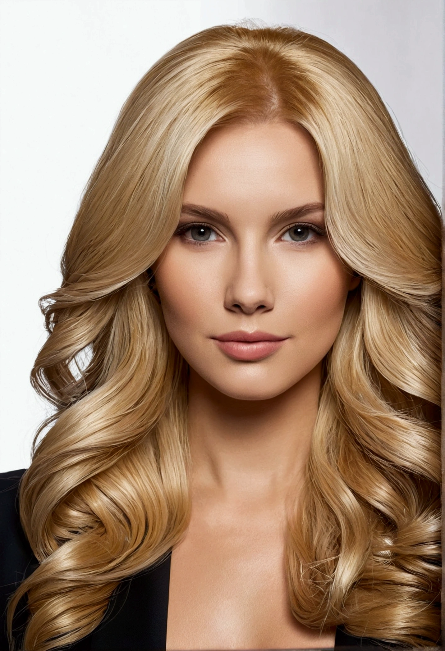 Blonde hair