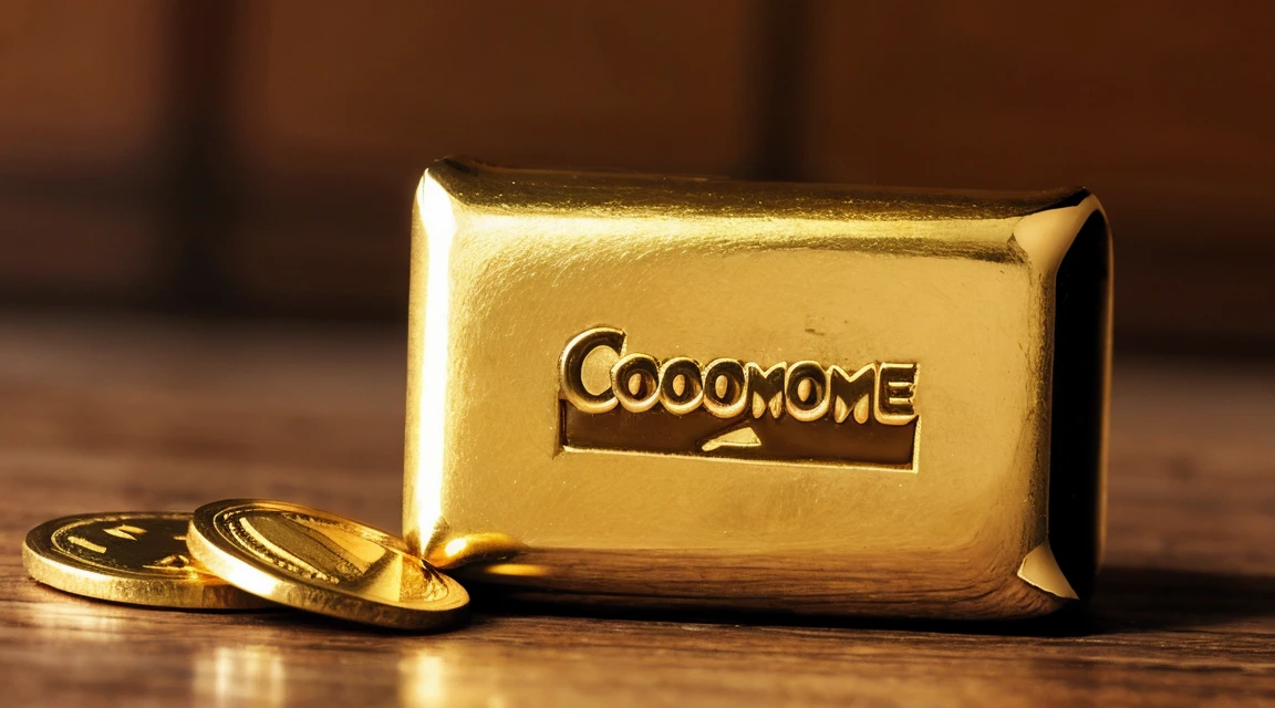 A thinner cat　gold　Economic fortune