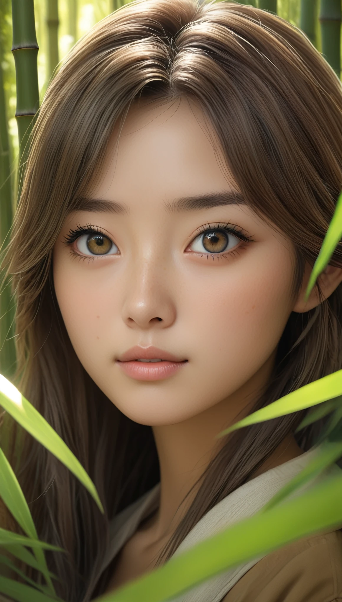 masterpiece, best quality, soft lighting, absurdres, 1girl, solo focus, skin imperfection, skindentation, perfect face, puffy face, beautiful face, big eyes, puffy eyes, perfect eyes, eyelashes,
Hu Tao (genshin impact) from genshin impact, outdoor, bamboo forest, 8k, UHD, HDR, (Masterpiece:1. 5), (best quality:1. 5)
close up, face only, half hidden behind bamboo.