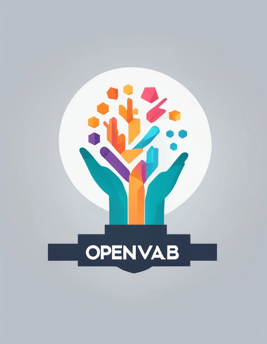 I need a logo , company name "opennovaailabs", it is a AI lab and the slogan is "AI for good. AI for growth. AI for everyone."