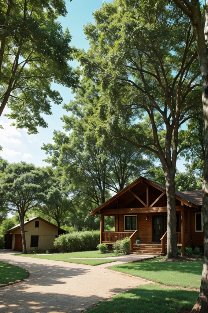 Nature of tree and home 