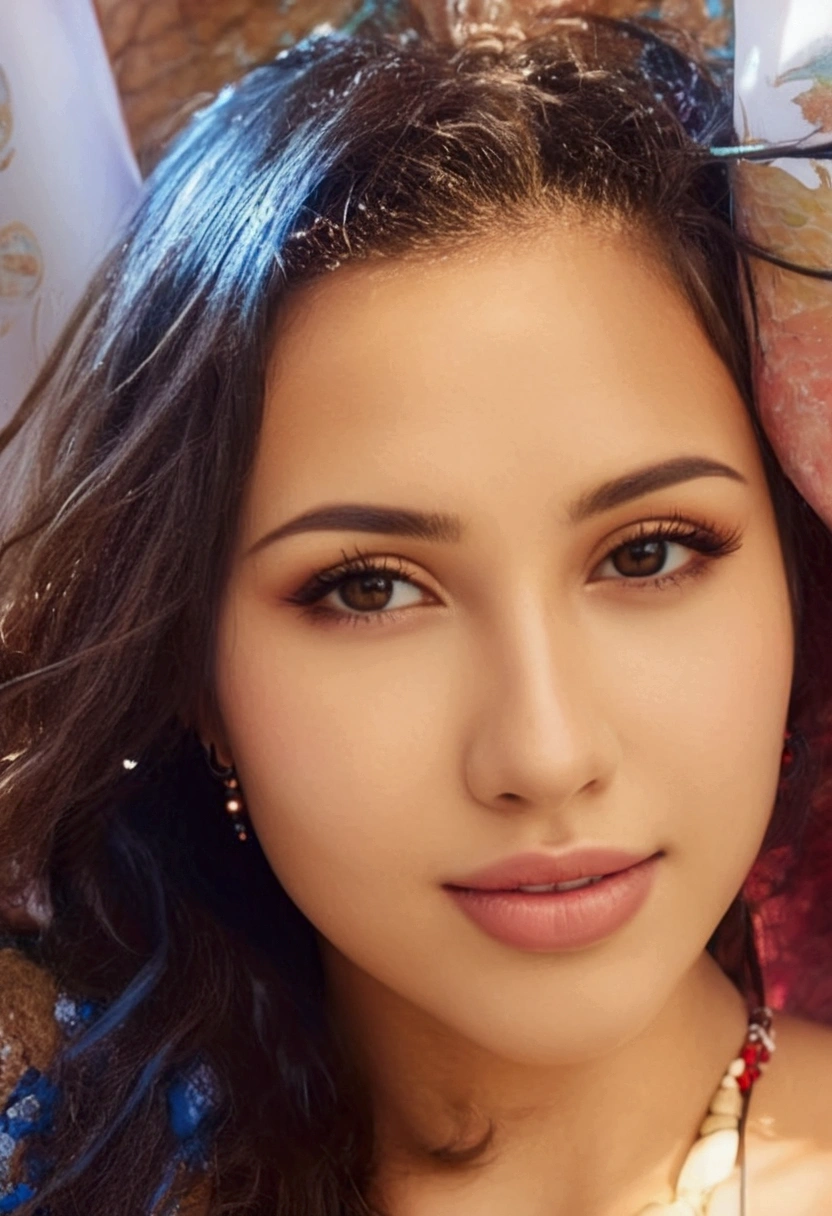 (hair blonde:1.1), (beautiful detailed eyes), (beautiful detailed lips), Age 22, female, 比基尼, (beachfront:1.1), (sandy beachfront), (Tropical), (bright sunny:1.1), (swirly vibrant colors), (high resolution), (physically based rendering), (photorrealistic:1.37), (sharp focus), (bokeh), (golden hour lighting), (hair wet), (summer rhythm), (Seashells), (ocean waves), (sun-kissed skin), (relaxing atmosphere), (playful), (happy expression), (confident pose), (youthful energy), (Holiday climate).