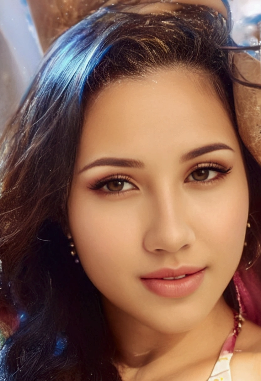 (hair blonde:1.1), (beautiful detailed eyes), (beautiful detailed lips), Age 22, female, 比基尼, (beachfront:1.1), (sandy beachfront), (Tropical), (bright sunny:1.1), (swirly vibrant colors), (high resolution), (physically based rendering), (photorrealistic:1.37), (sharp focus), (bokeh), (golden hour lighting), (hair wet), (summer rhythm), (Seashells), (ocean waves), (sun-kissed skin), (relaxing atmosphere), (playful), (happy expression), (confident pose), (youthful energy), (Holiday climate).