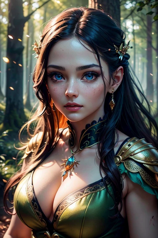 a fairy of fire in the forest, fairy, fire, forest, fantasy, magical, beautiful detailed eyes, beautiful detailed lips, extremely detailed face and eyes, long eyelashes, ethereal, glowing, (best quality,4k,8k,highres,masterpiece:1.2),ultra-detailed,(realistic,photorealistic,photo-realistic:1.37),HDR,UHD,studio lighting,ultra-fine painting,sharp focus,physically-based rendering,extreme detail description,professional,vivid colors,bokeh,concept art