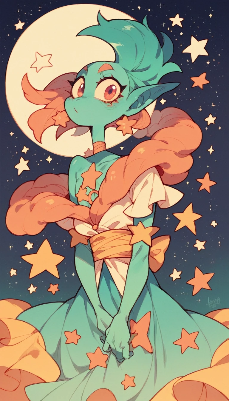 universe with its stars