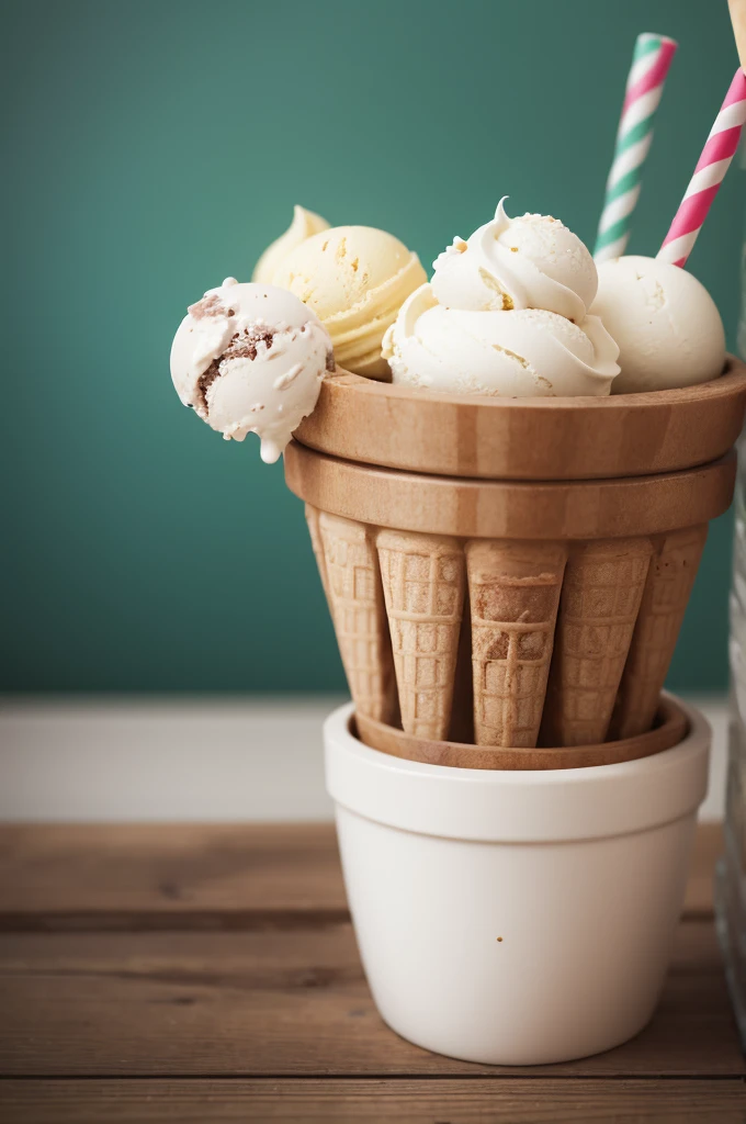 Ice cream pot
