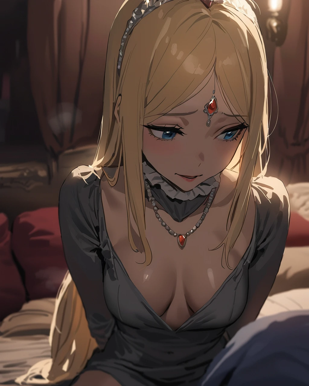 masterpiece,Highest quality,One girl,alone,blonde hair,Prostitute,