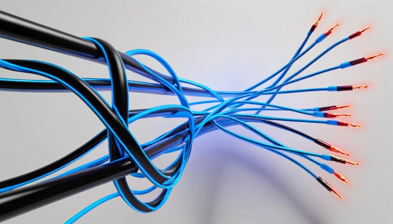 pared, Futuristic background image with infierno theme., cables infierno neon, imagen simétrica, infierno, Pared blanca, negro, Blue, estudio de producción de música techno