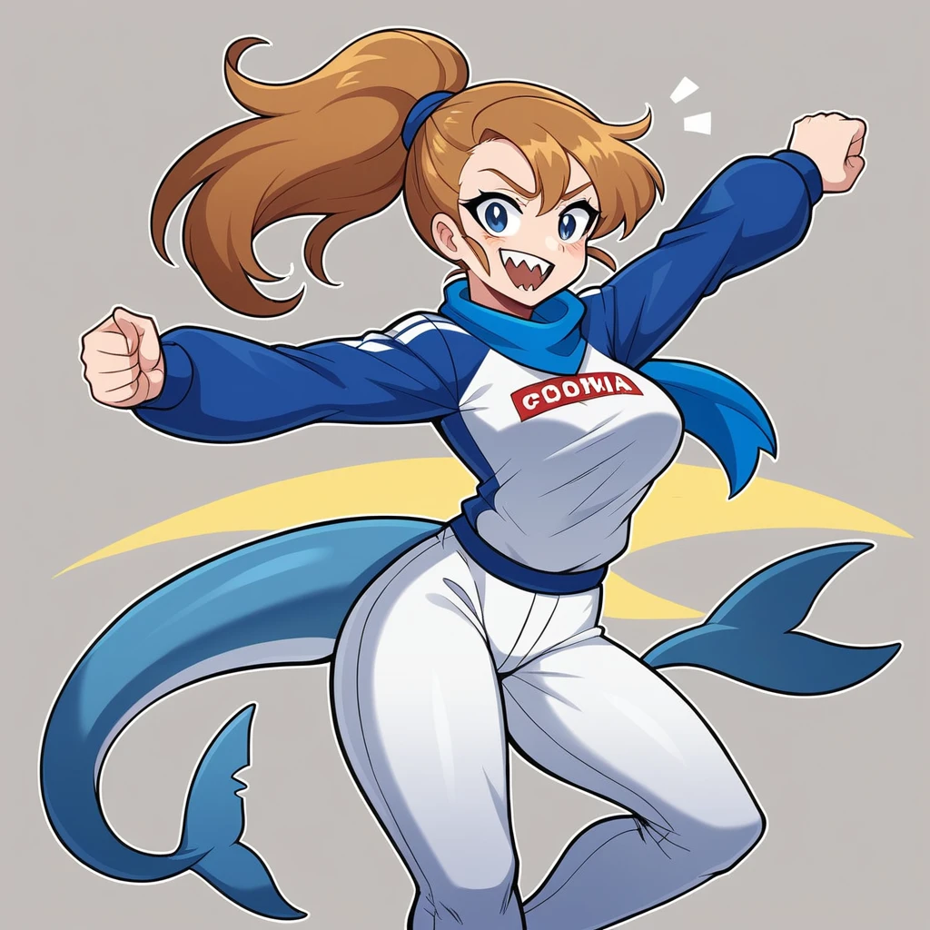 She is the mascot of the Passo Torres Olympics World Cup The name of the mascot her gender is female her name tibrider - dicimama her hair is brown she has the football club in her hand floating in her hand she would have a shark tail her legs are human and she is a human fish comment the color of her skin is white and her tail should be blue she would wear a blue and white sweatshirt her power she flies she transports she has the power of the Greek eye and rose magic and her power will be very strong and most powerful in the world, his scarf would be made of white wolf skin, screen background, papel de parede branco She is the mascot of the Passo Torres Olympics World Cup The name of the mascot her gender is female her name tibrider - dicimama her hair is brown she has the football club in her hand floating in her hand she would have a shark tail her legs are human and she is a human fish comment the color of her skin is white and her tail should be blue she would wear a blue and white sweatshirt her power she flies she transports she has the power of the Greek eye and rose magic and her power will be very strong and most powerful in the world, his scarf would be made of white wolf skin, screen background, white wallpaper She is the mascot of the 2033 Olympics World Cup The name of her mascot tibrider - dicimama She is from Brazil but she is step torrent version is like Passo de Torres Her hair color is brown and dark blonde A her eye color would be brown Her tail is that of a shark fish She wears a white and blue and green sweatshirt She wears a scarf made of animal hair and the color white She is on the football field to play in other countries who wins the Passo de Torres or versus Japan The torrent pitch gained more than 10 points and Japan only got three Football is female So this mascot her skin is all white her tail is made from shark fish her scarf is made of animal hair and is white She wears long white pants. The problem is that she has . She has schizophrenic autism