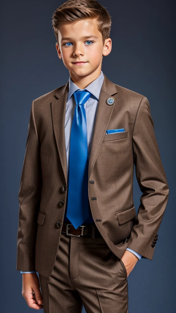  male wearing tie and lomg sleveed  button up with blazer and vest with dress pants and belts
4K HIGH REZ 

Physical Description: Brown colored hair and skinny build. 5"5 and 150 LB. Blue eyes. 

.