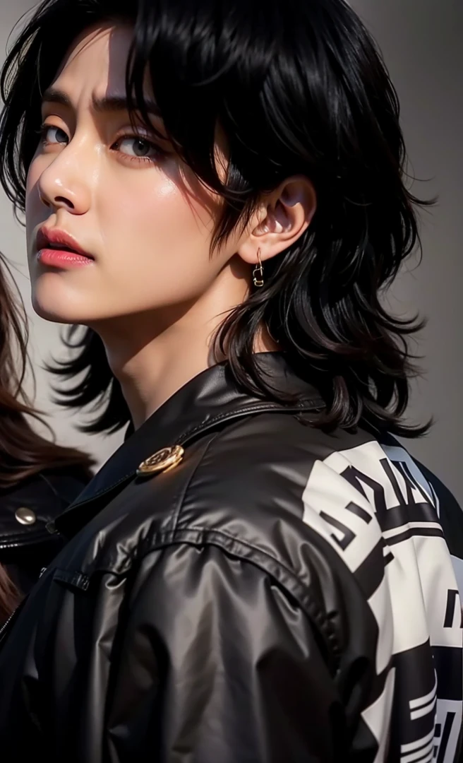 Taehyung from bts face, photorrealistic, ultrahd