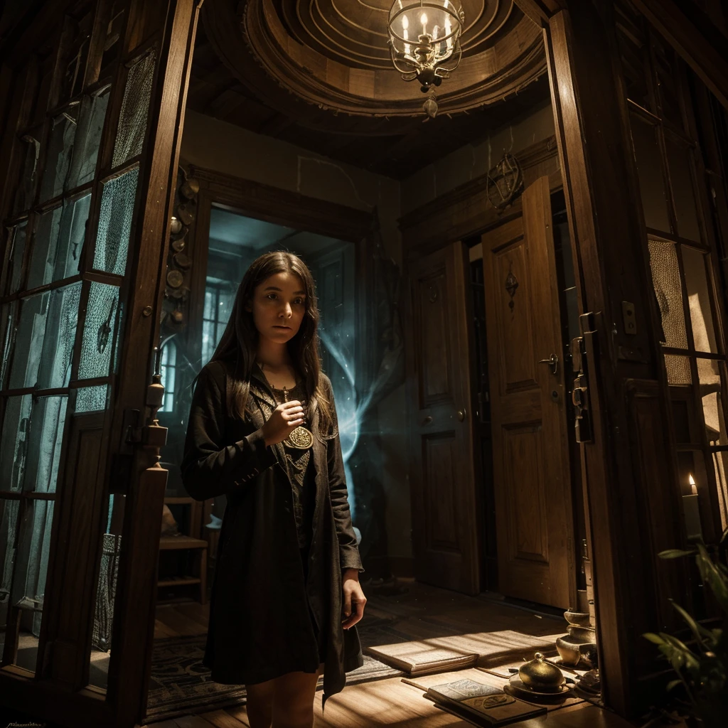 In the House of the Owls lived a young witch named Alex. Unlike the other inhabitants, Alex had gotten there by accident. He was a human who had crossed a dimensional portal without knowing it., Finding yourself lost in a world where magic was not only real, but it was also the life force that sustained every spell and creature.