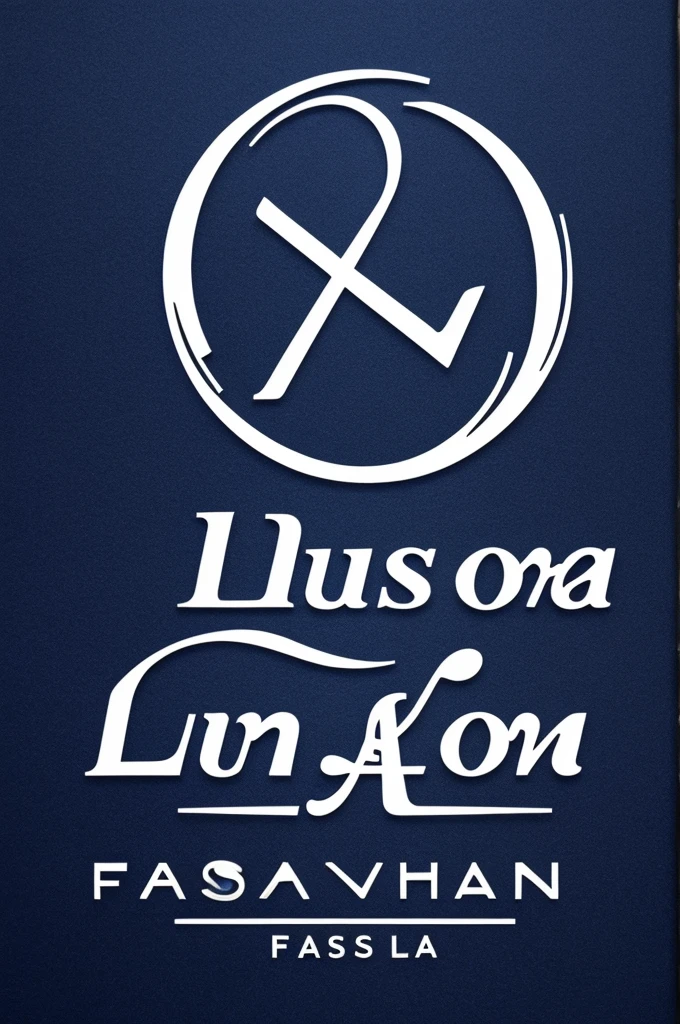 Luna fashion store logo store