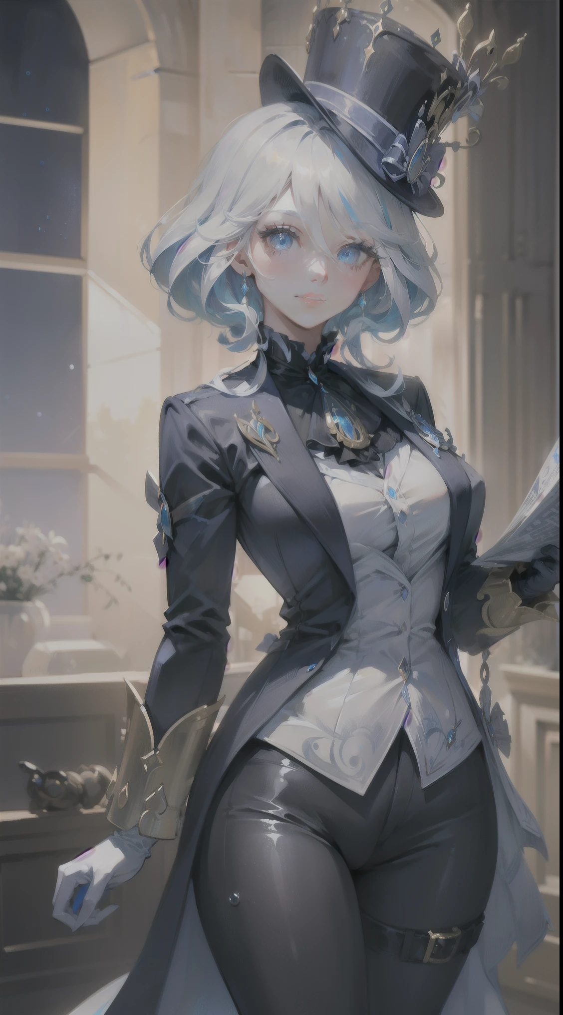 ((masterpiece)),(Best quality),((ultra detailed)), ((beautiful detailed sky)), ((Cinematic lighting)), depth of field,detailed lighting,((beautiful detailed eyes)), red lip, (whole body), standing, smile,eyeshadow,big breasts, split,((sexual)), ((furinadef))