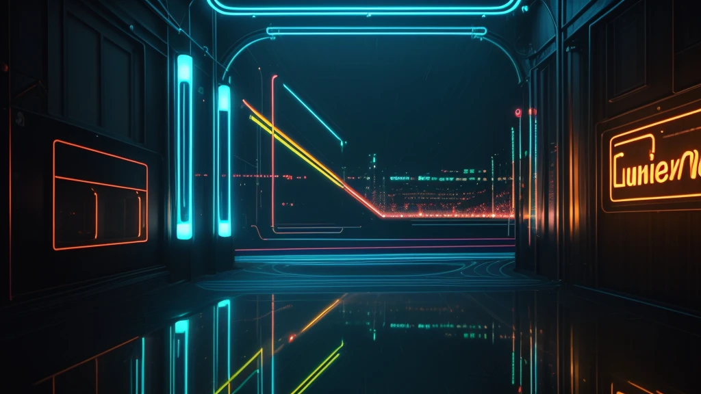 ((vibrant neon signs)), ((illuminated masterpiece:1.4)), ((Realistic reproduction:1.3)), ((Detailed illuminated lines:1.5)), ((photorealistic:1.6)), neon sign, urban, ((vivid colors:1.5)), urban landscape, Retro, ((glowing tubes:1.4)), electronic, ((reflective surfaces:1.4)), rainy night, ((Glass-smooth enamel protective coating:1.31)), efficient energy, ((bright letters:1.5)), night scene,