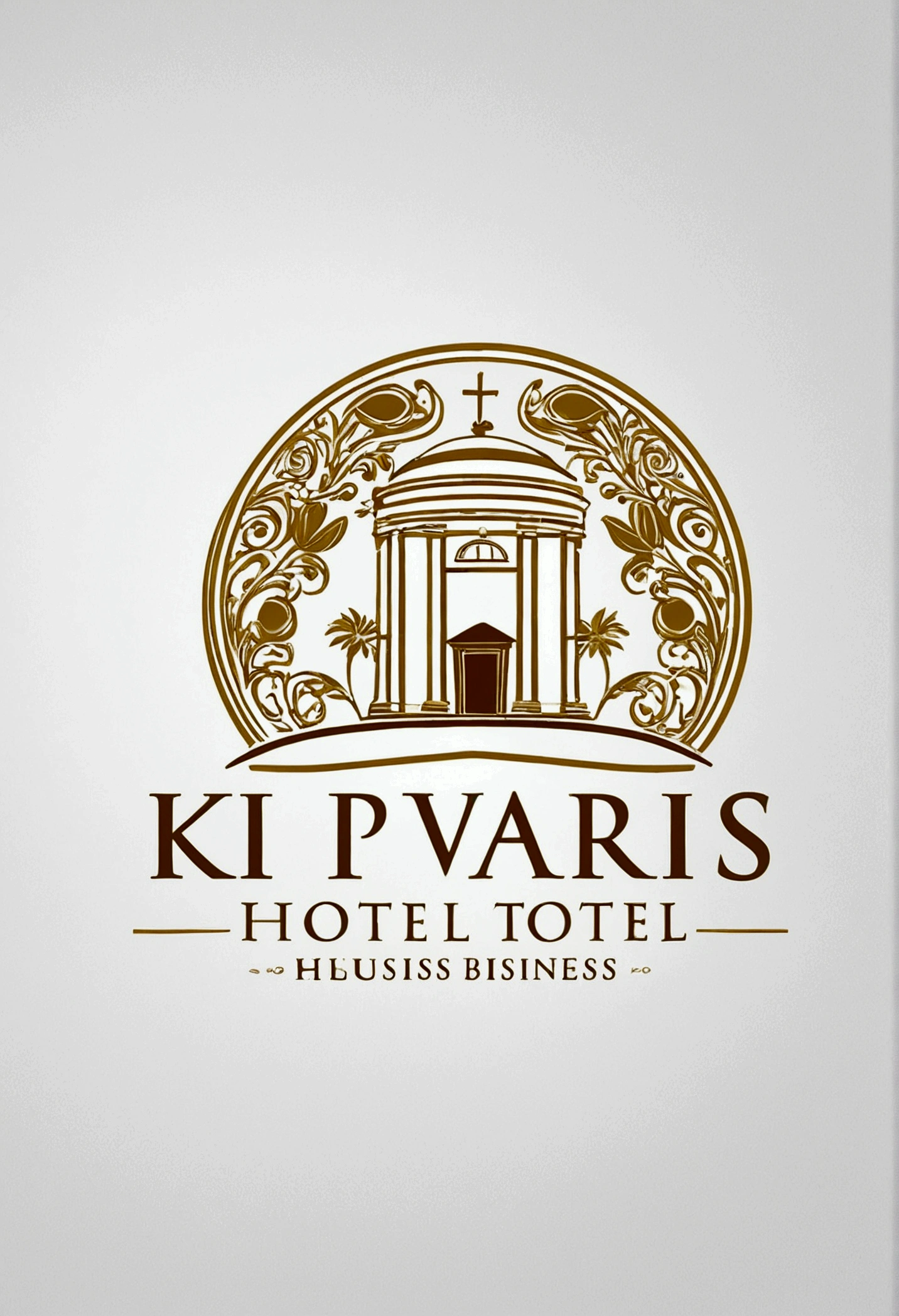 logo for the kiparis group company ( hotel and tourism business)
