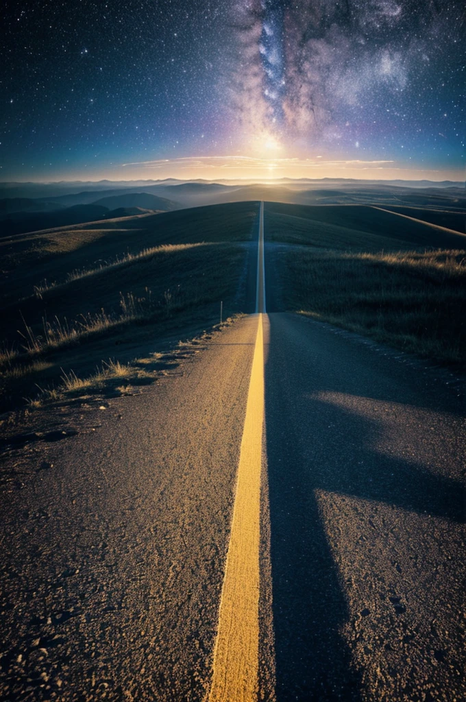Straight path to the universe