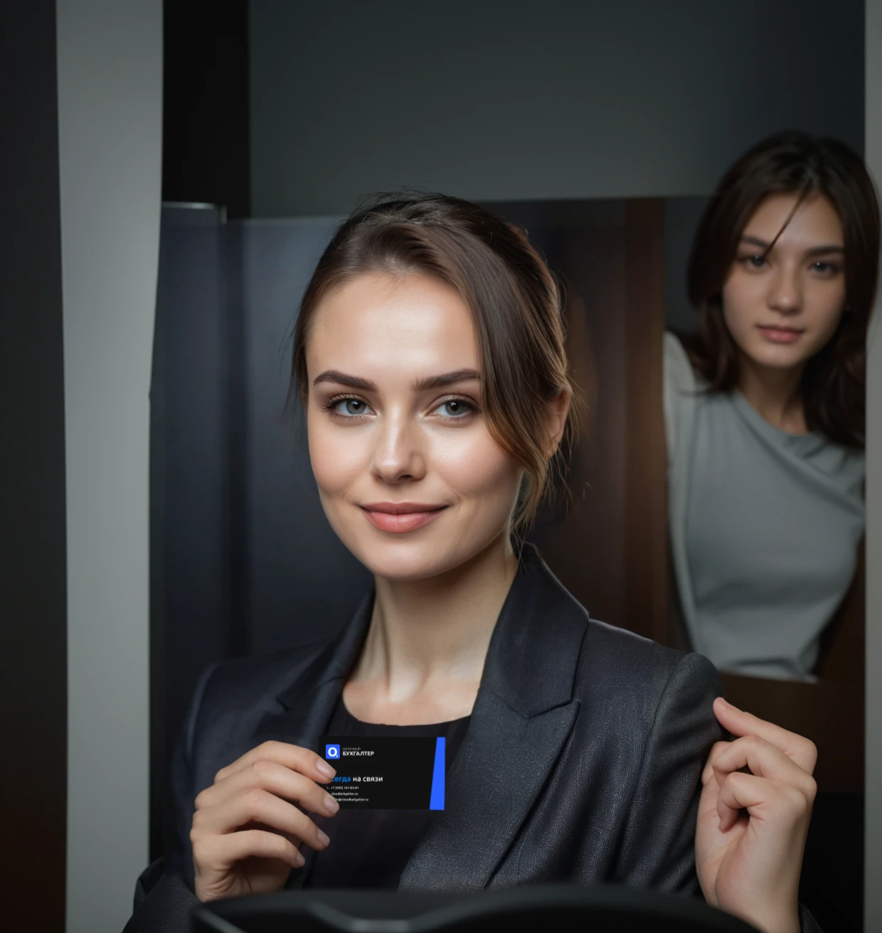 accounter in office, photo