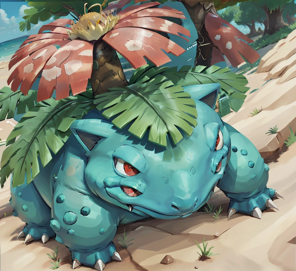 venusaur Pokemon, cinematic composition, realistic