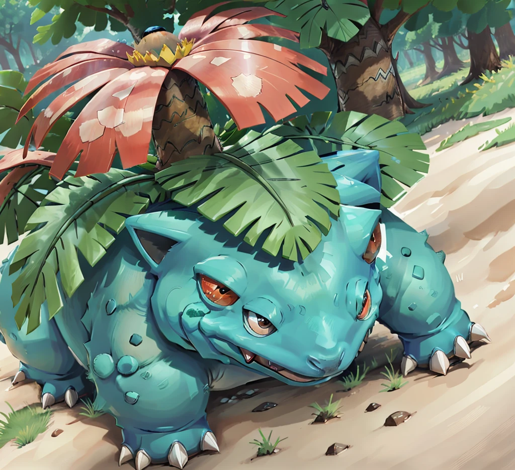 venusaur Pokemon, cinematic composition, realistic