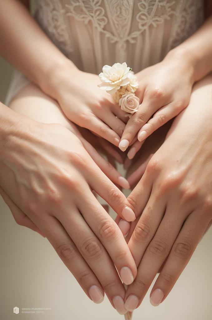 Create a stylized image with text "5 Tips for Cultivating Love in Marriage" on a soft color background).
