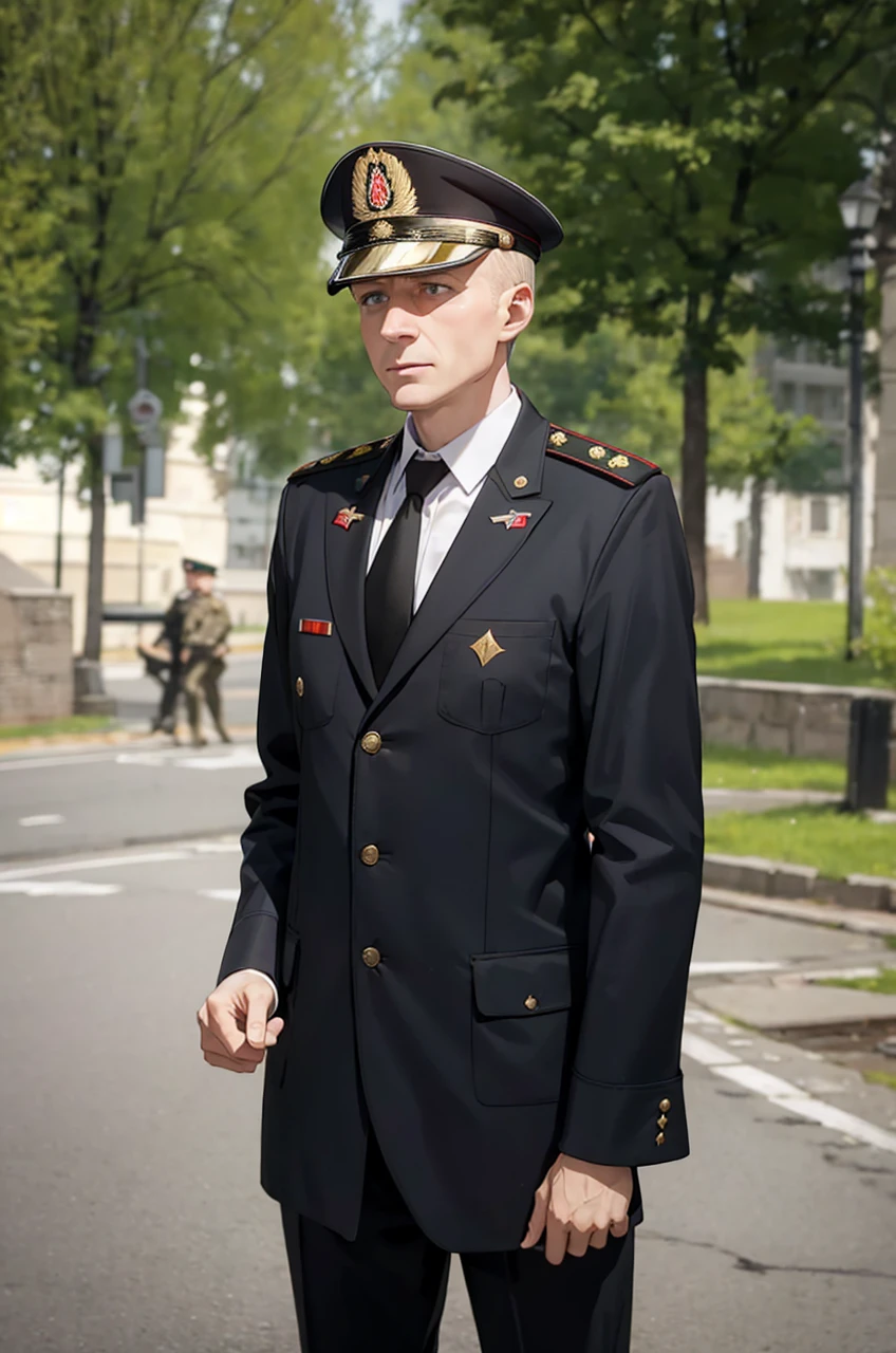 Russian military conductor