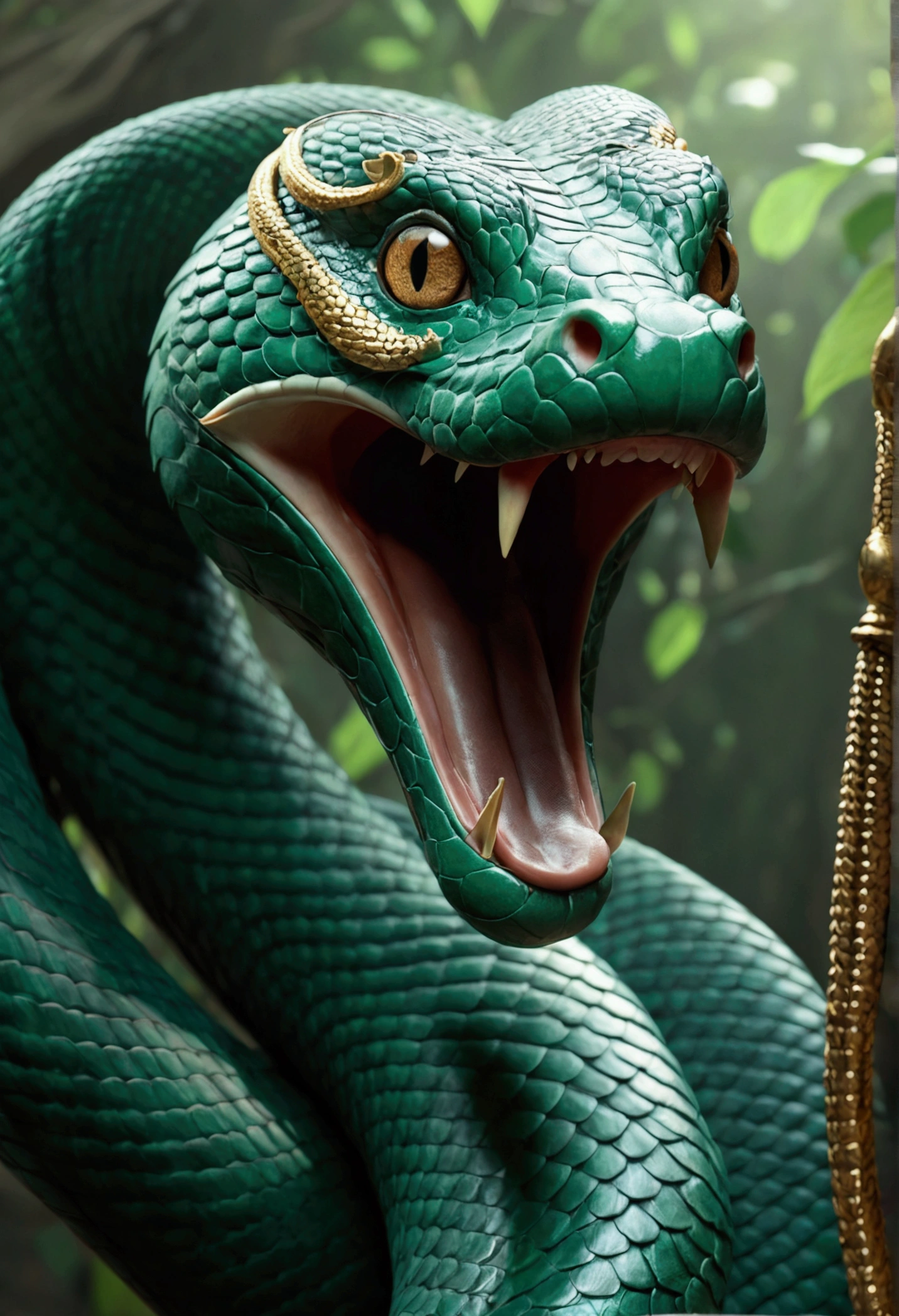 (((serpent))) best quality, ultra-high resolution, 4K detailed CG, master part, Krishna, Hindu god,serpe,em cima da serpe, Hindu mythology,((em cima da serpent)), Hindu image , aesthetic, centered on the screen, winged